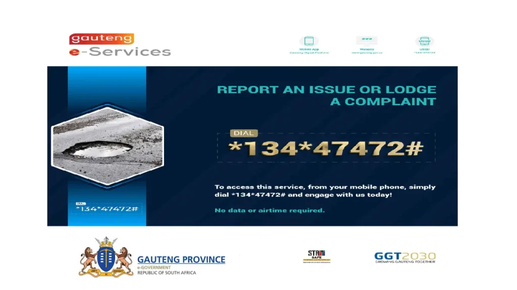 Gauteng Goes Mobile: New USSD Service Simplifies Reporting