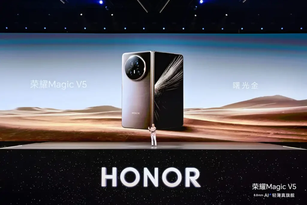 Honor Unveils Magic V5: Slimmest AI Foldable Smartphone Shakes Up the Market