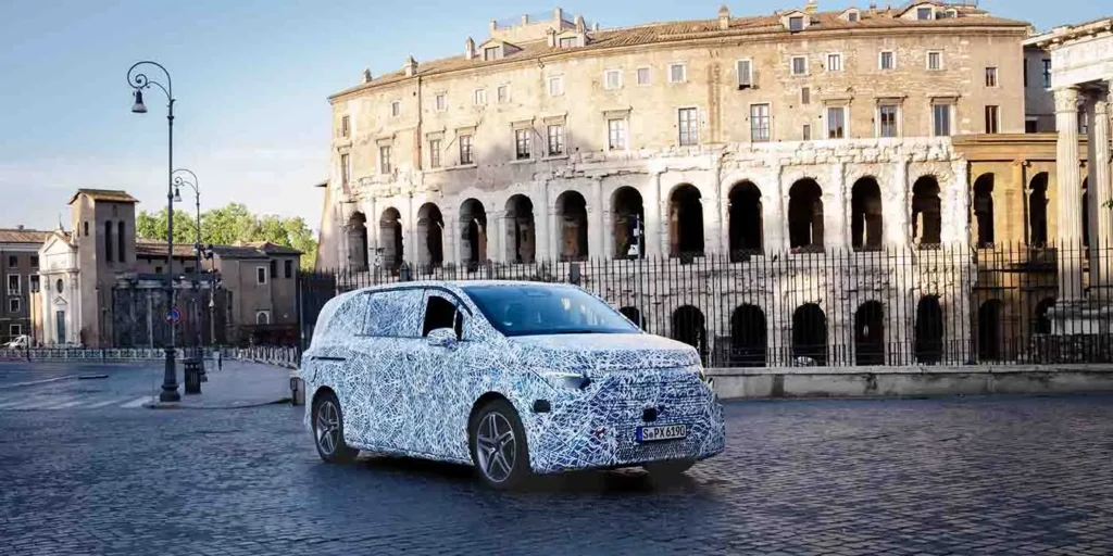 Mercedes-Benz VLE Powers Through Europe in Electric Luxury