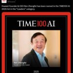 Shocking Twist: Huawei Boss Ren Zhengfei Snags Spot on TIME100 AI List – Here’s What It Means!
