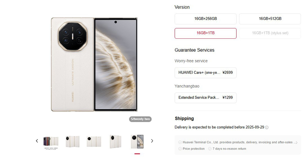 Huawei Mate X: Wait Just Got Longer – Delivery Pushed to September 29!