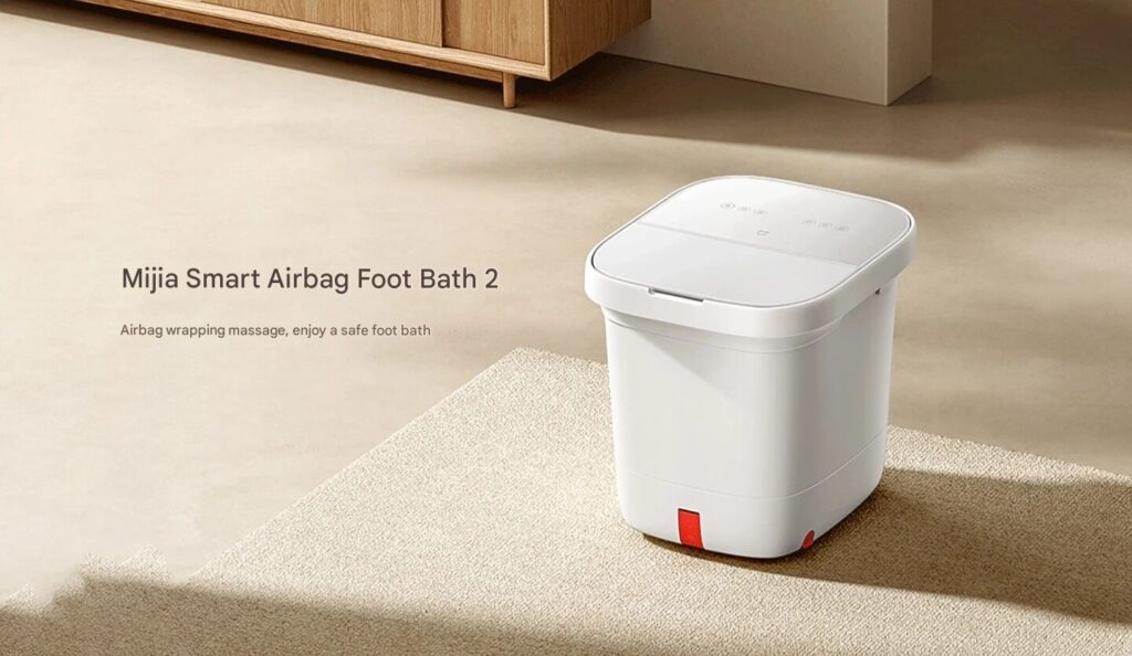 Xiaomi Unveils Game-Changer: The Mijia Smart Foot Bath with Airbag Massage!
