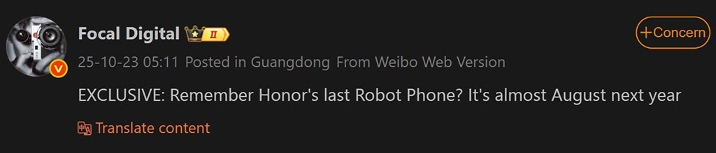Exciting News: Honor Robot Phone Launch Timeline Revealed!