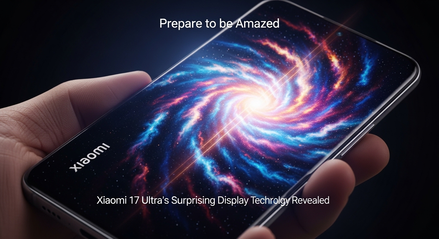 Prepare to be Amazed Xiaomi 17 Ultra's Surprising Display Technology