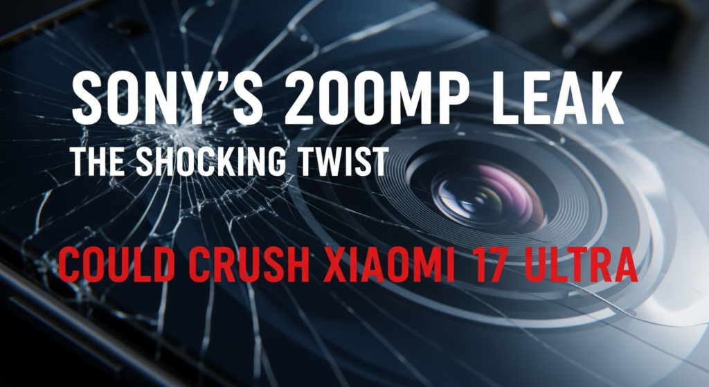 Sony’s 200MP Leak: The Shocking Twist That Could Crush the Xiaomi 17 Ultra