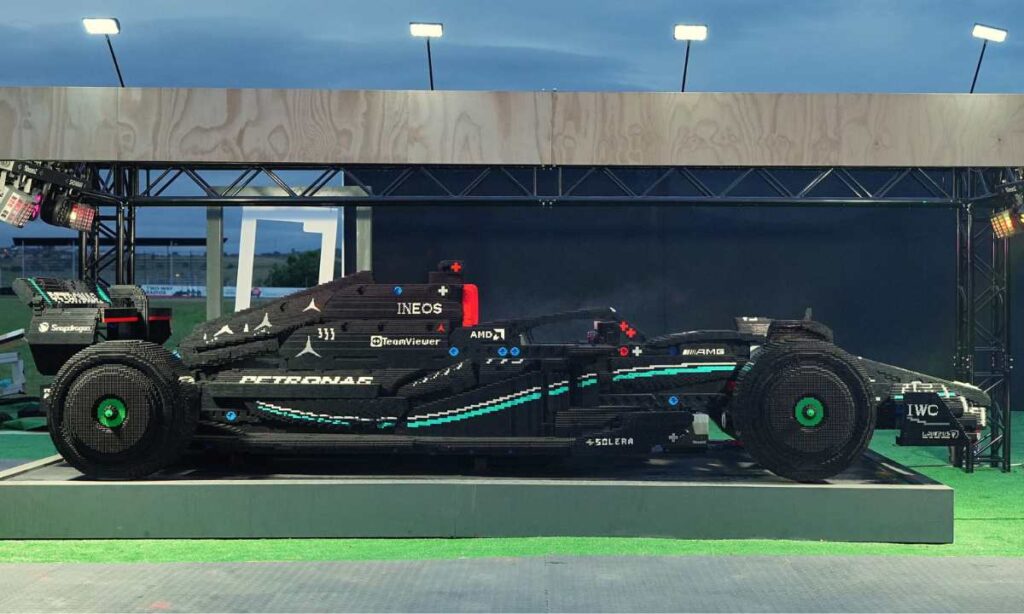 The Day a Life‑Sized LEGO Mercedes‑AMG F1 Car Landed in SA – You Have to See This